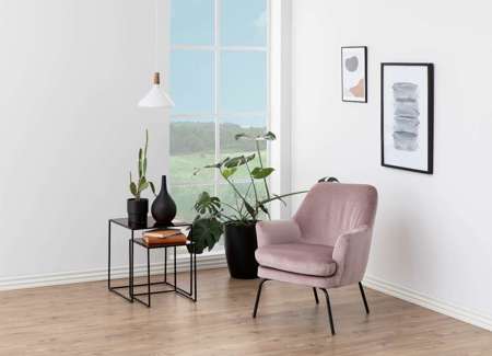 Chisa VIC Dusty Rose armchair