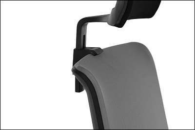 Fotel obrotowy TINOS Czarny/Aluminium