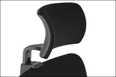 Fotel obrotowy TINOS Czarny/Aluminium
