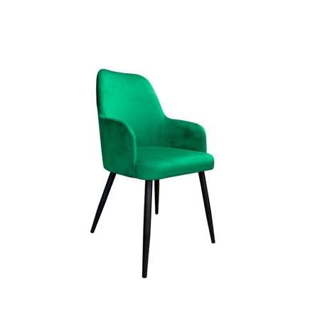 Green upholstered PEGAZ chair material MG-25