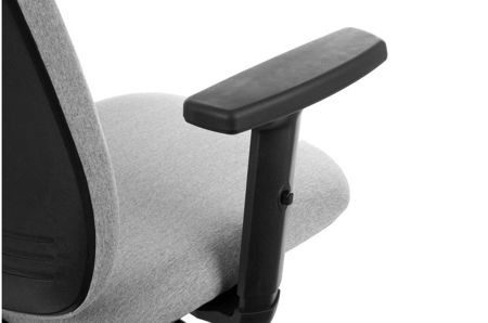 Krzesło fotel obrotowy Milos - czarny
