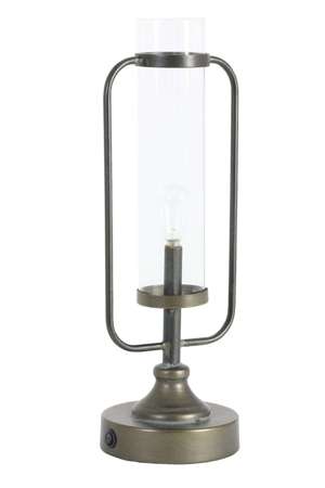 LED Raddie table lamp black / brown