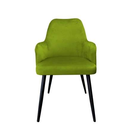 Olive upholstered PEGAZ chair material BL-75