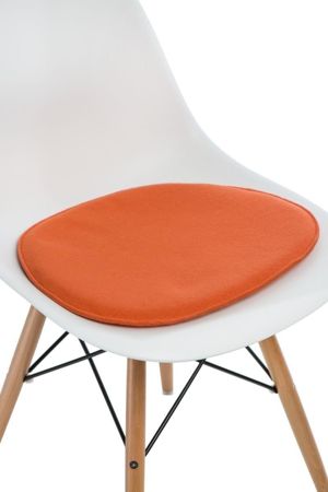 Poduszka na krzesło KR012 pomarańczowy