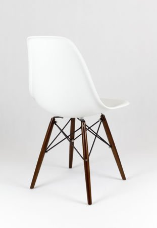 SK Design KR012 White Chair Wenge