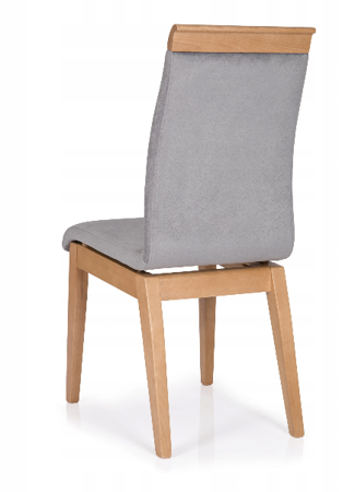 Tapicerowane krzesło BELISSA z listwą - różne kolory