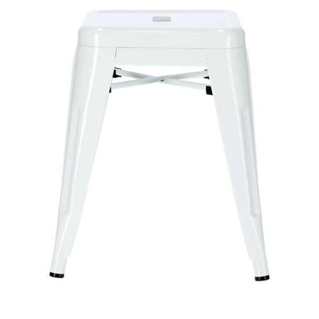 Tolix Paris white stool