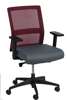 Office chair Press red / black