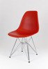 SK Design KR012 Dark Orange Chair Chrome