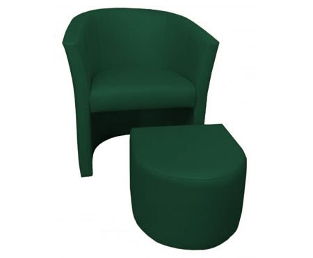 Grün CAMPARI Sessel mit Fußstütze