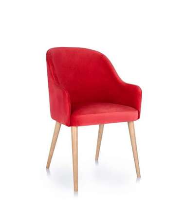 Tapicerowane krzesło NATALIA 1 z podłokietnikiem - różne kolory