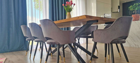 Meer gepolsterter Stuhl STAR Material MG-20