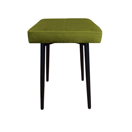 Olive gepolsterter FENIKS Stuhl, Material BL-75