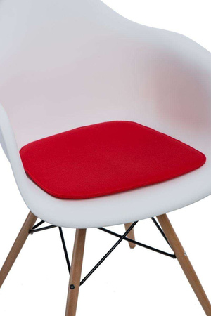 Arm Chair cushion red