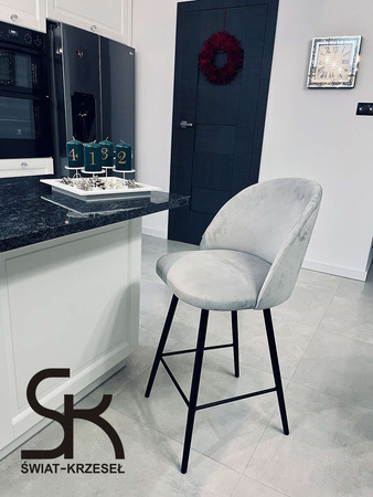 KALIPSO bar stool pink material MG-55