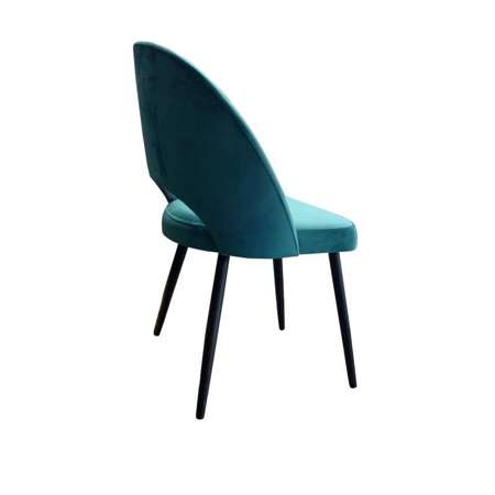 Morskie tapicerowane krzesło LUNA materiał MG-20