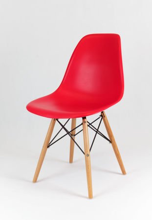 SK Design KR012 Czerwone Krzesło, Nogi buk